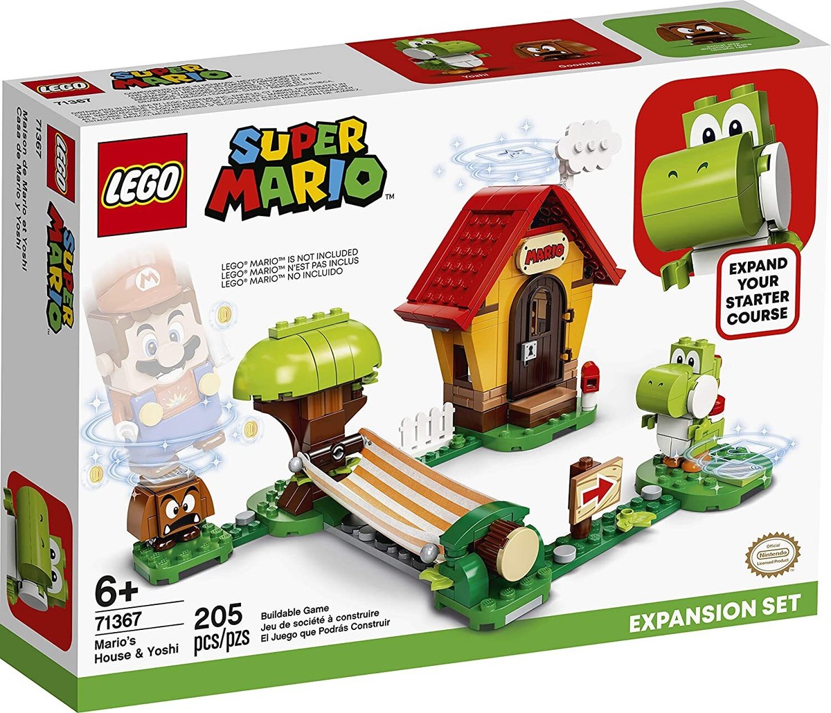 LEGO Super Mario Mario's House Yoshi Expansion Set 71367 Ipad - Main Image