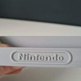 3D Printed Nintendo Entertainment System NES Controller Display Stand - Grey 