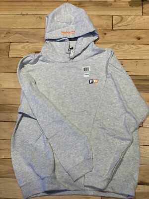 PRISON BLUES PRSN BLU Letter Block Hooded Sweatshirt, NWT