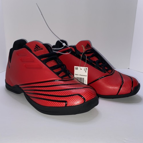 Adidas TMAC 2 Restomod Men’s Size 10 Retro Shoes GY2135 New Red GREAT PRICE!