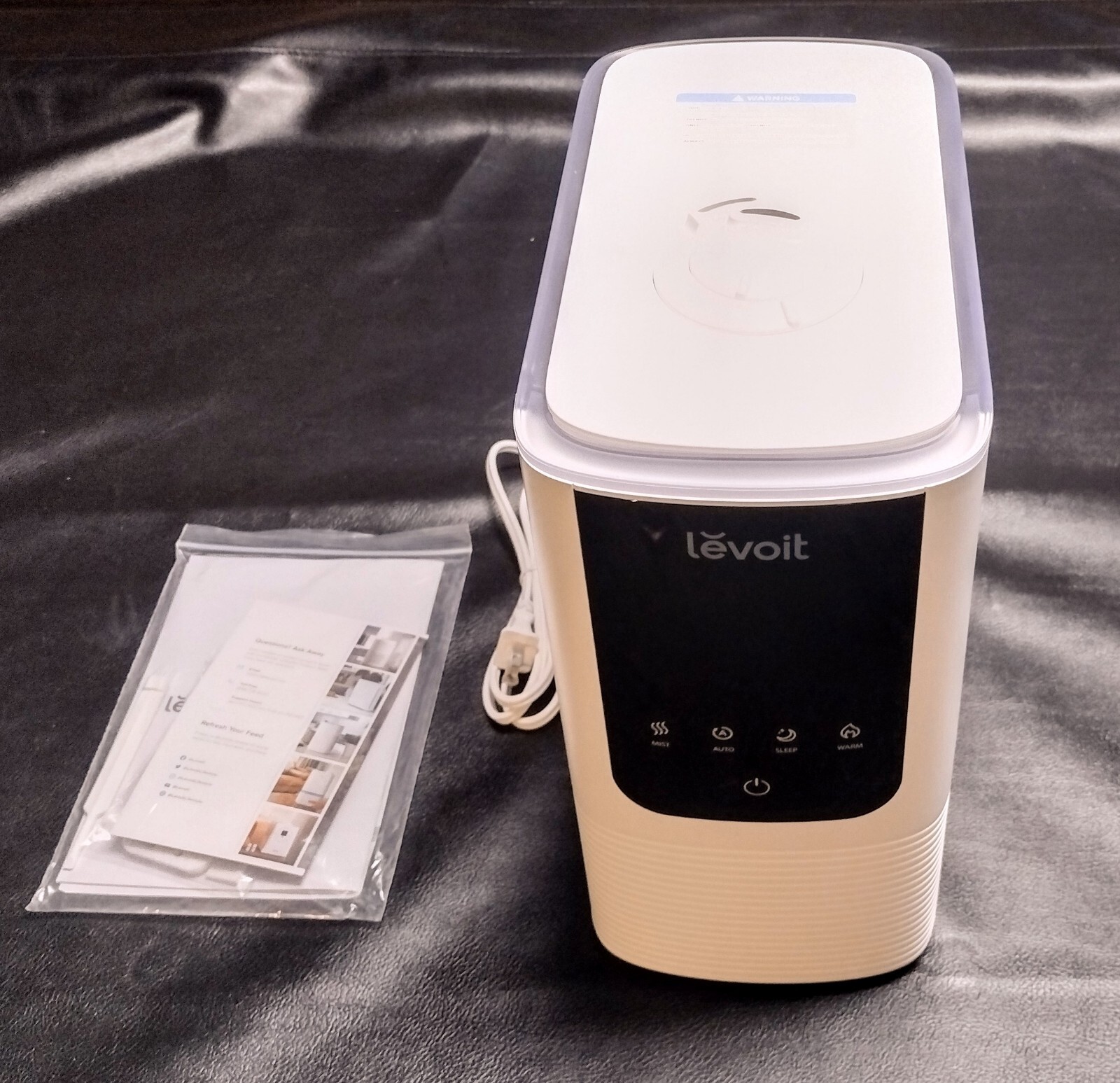 LEVOIT OasisMist Smart Cool and Warm Mist Humidifier for Large Room White 