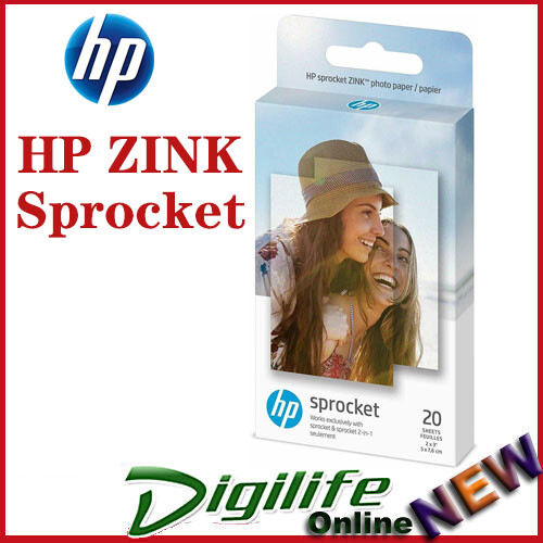 HP Zink Sticky Backed Photo Paper 20 