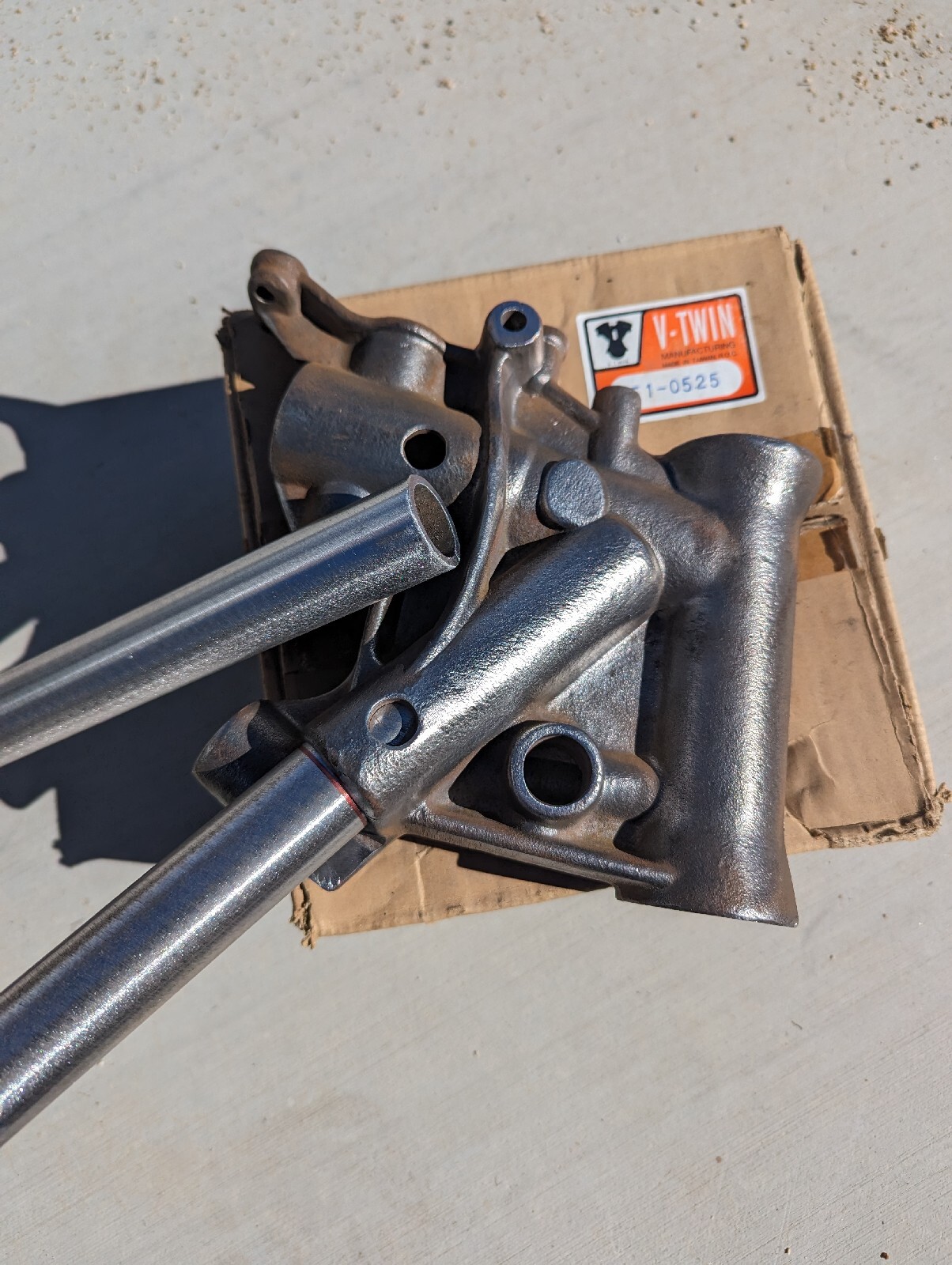 Harley Panhead Replica Frame Neck 194869 eBay