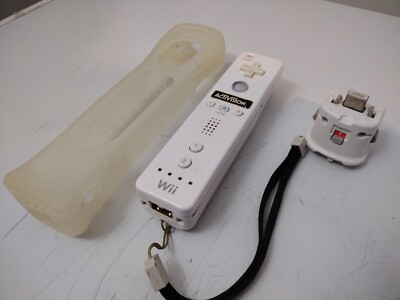 Nintendo Wii Remote Controller White OEM RVL-003 w/ Motion