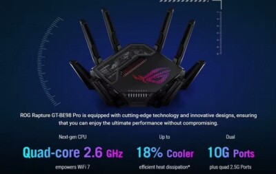 ASUS GT-BE98 ゲーミングルーター ROG Rapture GT-BE98 | Gaming networking｜ROG - Republic of