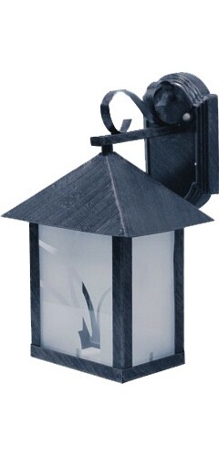 DecHome Lanterne Struttura metallo nero/argento E27 20x18xH32 Ventotenemuro