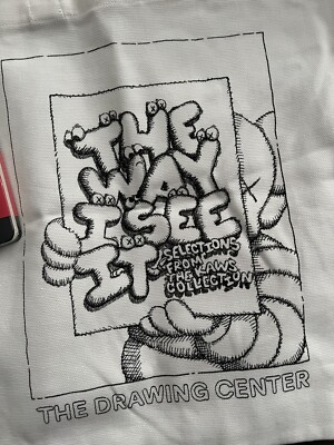 KAWS x The Drawing Room Tote + KAWS Tokyo Moleskin Journal NEW