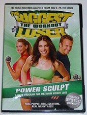 Biggest Loser Power Sculpt 2008 DVD Workout Fitness Video Jillian