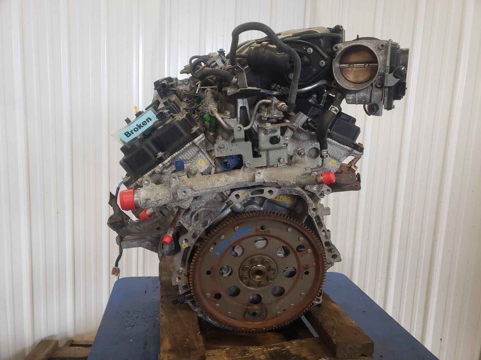 2013 NISSAN QUEST ENGINE MOTOR 3.5 NO CORE CHARGE 118,442 MILES