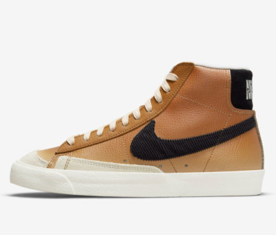 Women's Nike Blazer Mid '77 - 5.5 - DO6683-200 Mushroom Ale Brown Sail Black OG