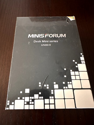 MINIS FORUM ミニパソコン U500-H Minis Forum Desk Mini Series U500-H PC Intel Core 13-5005U, Brand