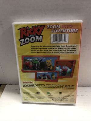 🏀 Ricky Zoom : Zoom Into Adventure DVD Brand New & Sealed