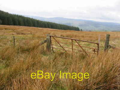 Foto 6x4 Coed Bwlch-y-tyno Cefn-ddwysarn Das Tor steht auf dem alten Gleis th c2007