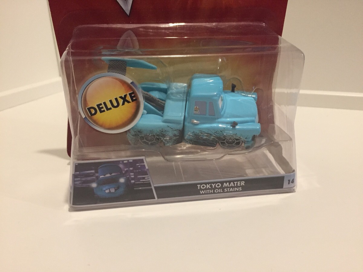 Disney Pixar Cars TOKYO MATER OIL STAIN TOON #14 MATTEL 1:55 Disney Pixar Cars TOKYO MATER OIL STAIN TOON #14 MATTEL 1:55