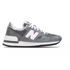 靴 New Balance M990GR1 US9 UK8.5 JP27 W) New Balance 990 Made in USA Grey White (M990GR1) - YouTube