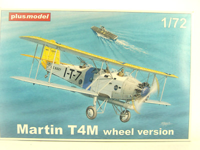 Martin T4M Doppeldecker - Plusmodel   Flugzeug Bausatz 1:72 -  7038  #E
