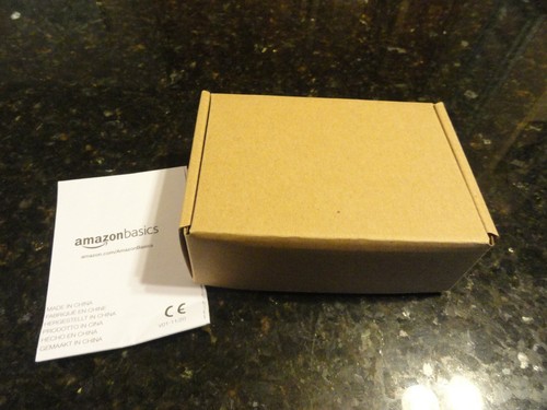 one NEW Amazon Basics USB 3-Button Wired Computer Mouse BLACK -great price- - Picture 7 of 7