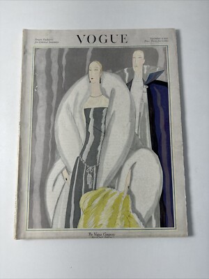 Vogue Magazine ~ November 15, 1921 ~ Helen Dryden Benito Vionnet