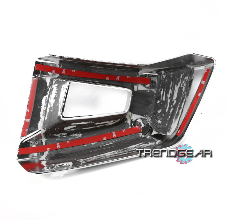 2006-2010 HUMMER H3 H3T FRONT BUMPER CORNER COVER TRIM ABS CHROME 2007 2008 2009 - Image 2 of 2