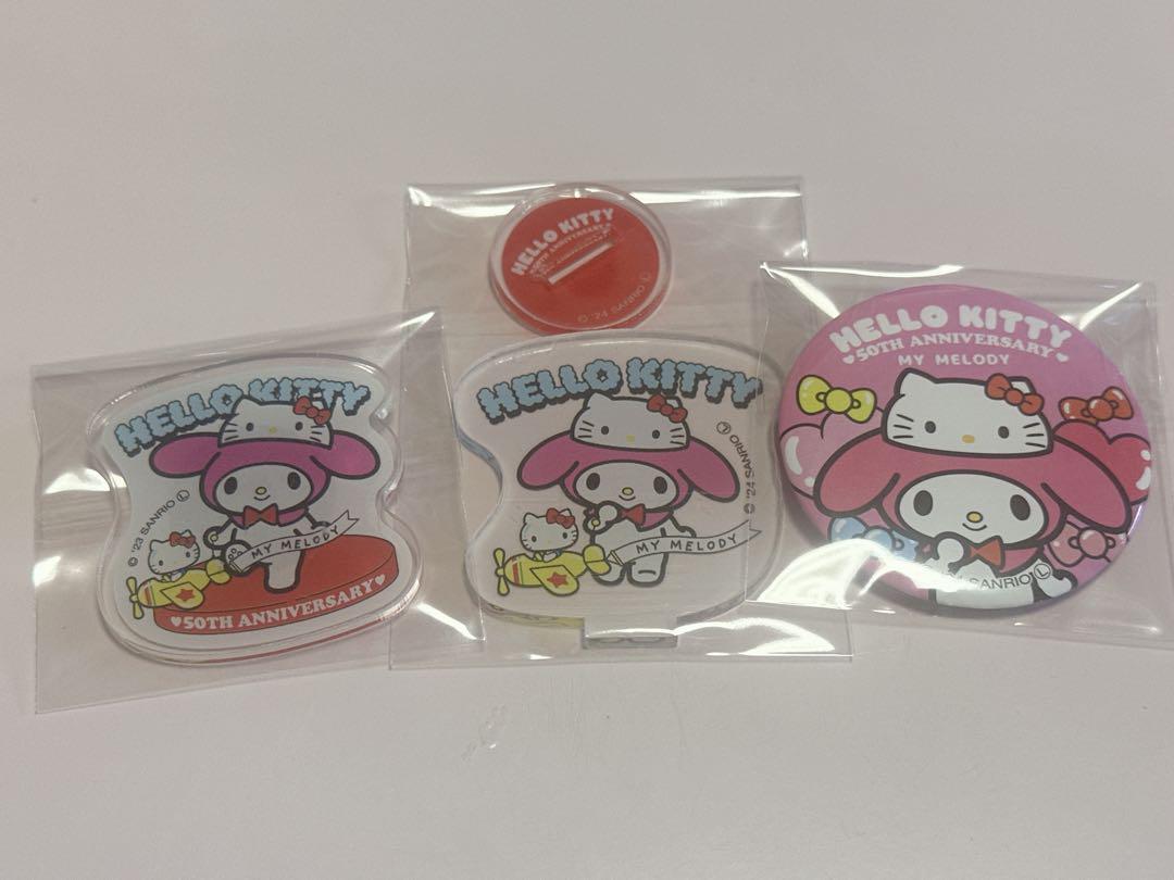 HELLO KITTY 50TH ANNIVERSARY DAISO