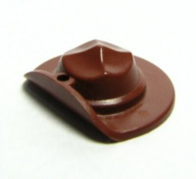 帽子 HIGO LEGO - Minifig, Headgear Hat, Wide Brim Flat - Brown | eBay