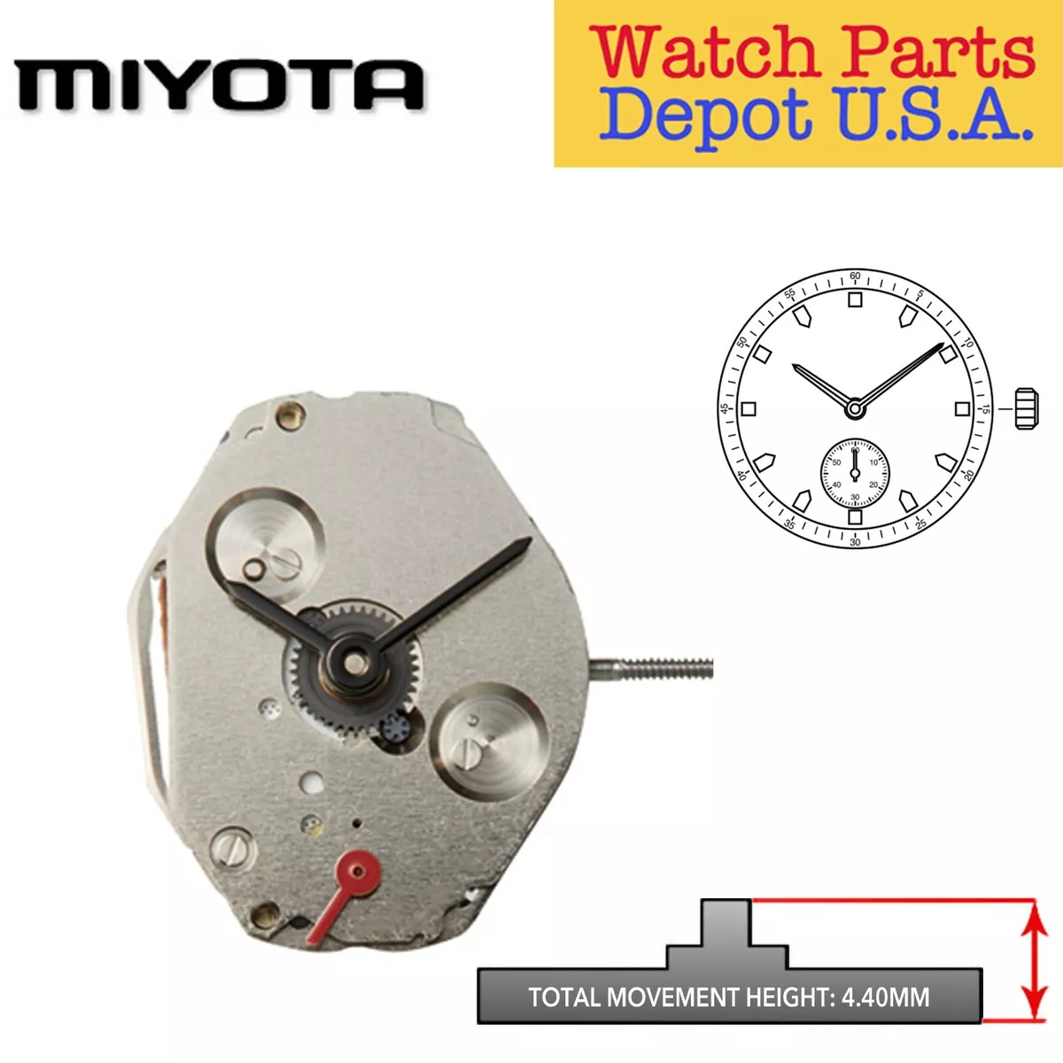 Citizen miyota cheap 1l45