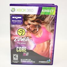 Zumba Fitness Core (Microsoft Xbox 360, 2012) Kinect Complete Including Manual