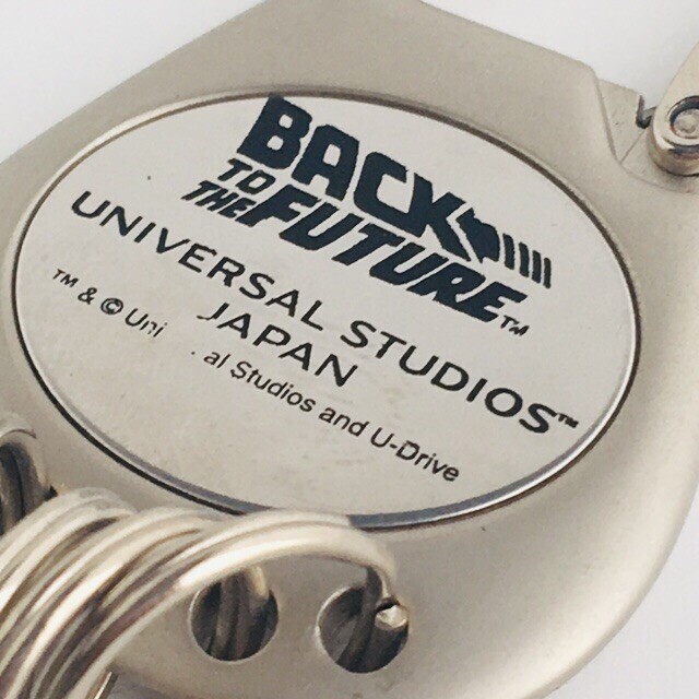 BACK TO THE FUTURE Keychain UNIVERSAL STUDIOS JAPAN 2000s | eBay