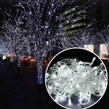 Xmas LED Fairy String Lights Party Christmas Tree Waterproof Outdoor Home Decor