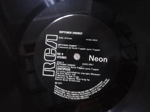 Centipede / Septober Energy, Rare UK Orig. 1971 RCA NEON 2LP Psych Prog NE9 EX+! - Picture 7 of 18