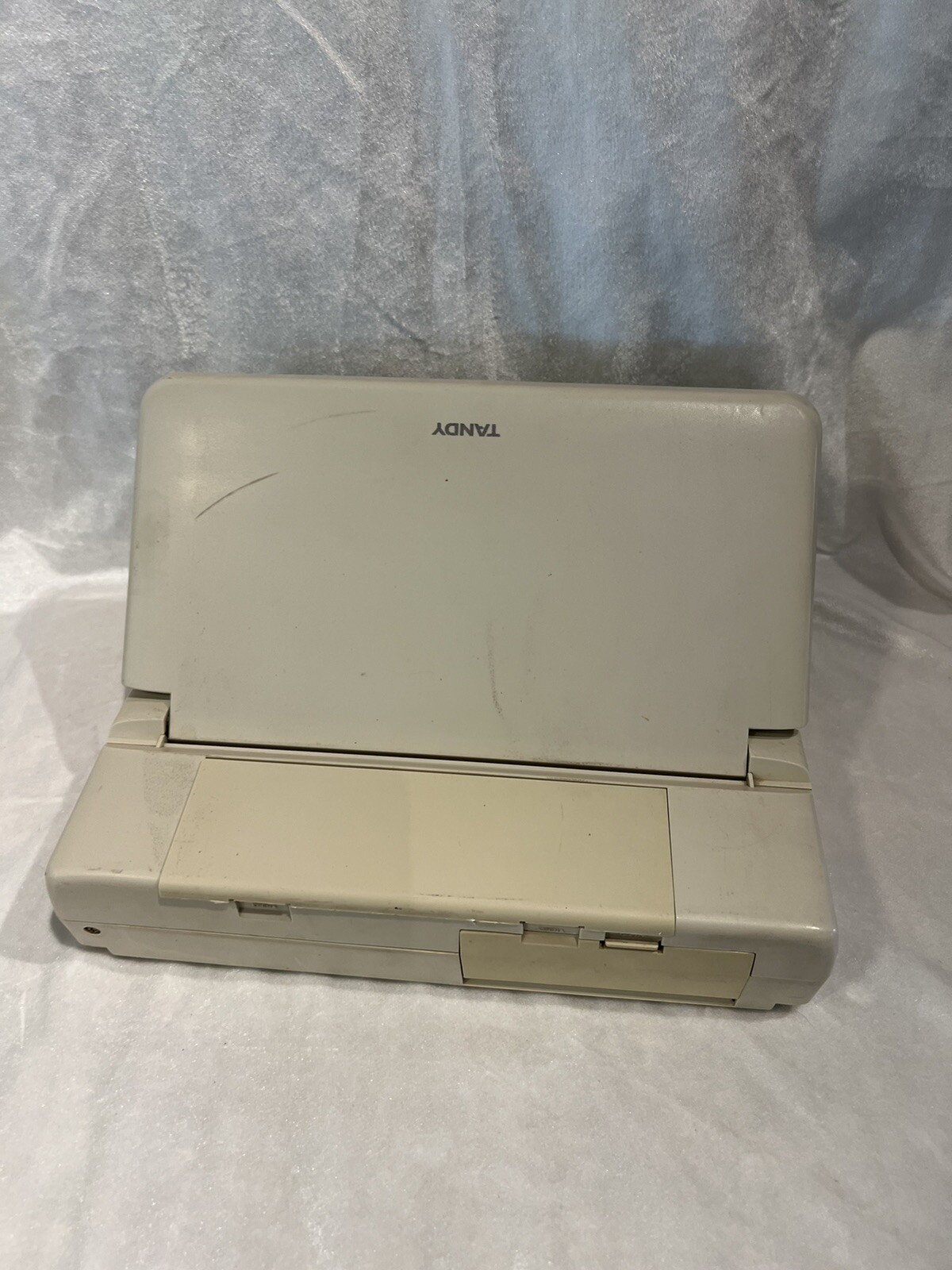 Tandy 1100FD Laptop Computer DOS Deskmate UNTESTED FOR PARTS eBay