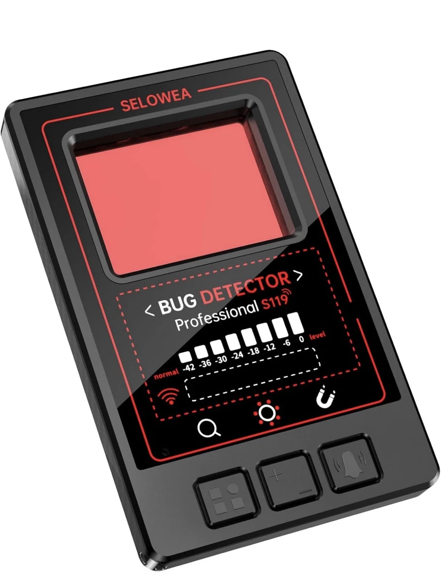 Detector De Cámaras Ocultas Joyan – Infrarrojos, Batería De Larga Duración, Portátil, Para Hoteles Y Baños (blanco)
