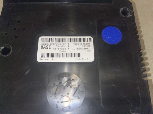 P56045451AK Dodge Dakota Body MW 4WD Control Module BCM CTM 2001 - Picture 2 of 4