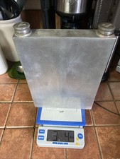 Plaque double flacon argent Abercrombie & Fitch début 1900 rare prohibition