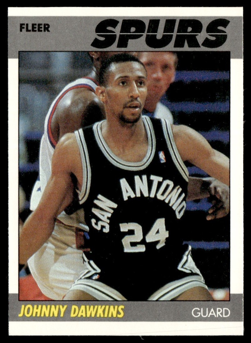 1987-88 Fleer Johnny Dawkins #27