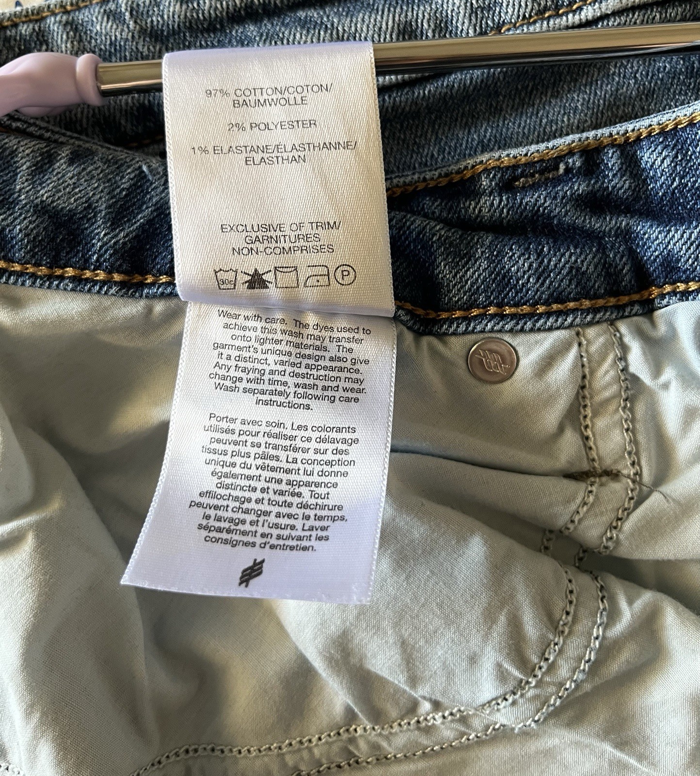 Silver Jeans Co. Most Wanted L63413SOC332 Straight Leg Women's Size 30x31 image 10