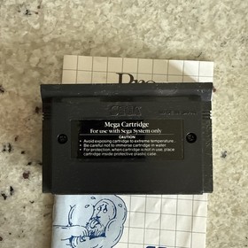 Pro Wrestling (Sega Master System, 1986) Manual, Insert, Box Authentic Tested