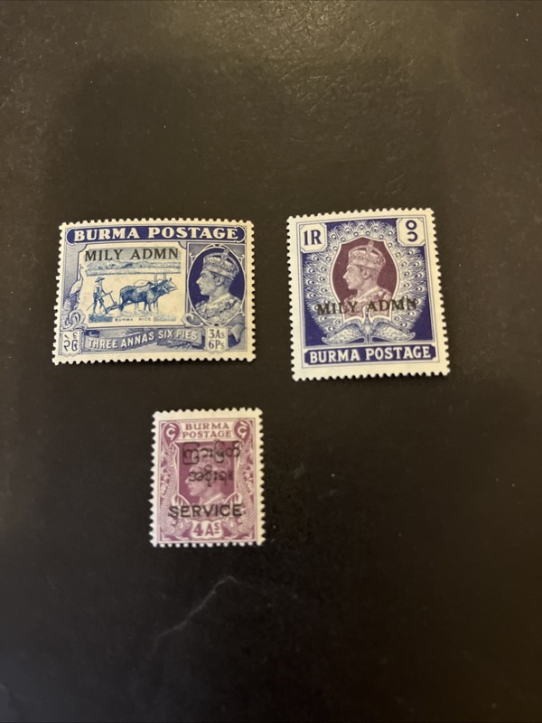 Burma MNH British Colony Stamps- Lot A-83946
