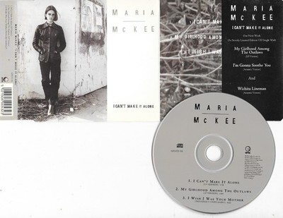 MARIA MC KEE - i cant make it alone    CD - 3 tracks