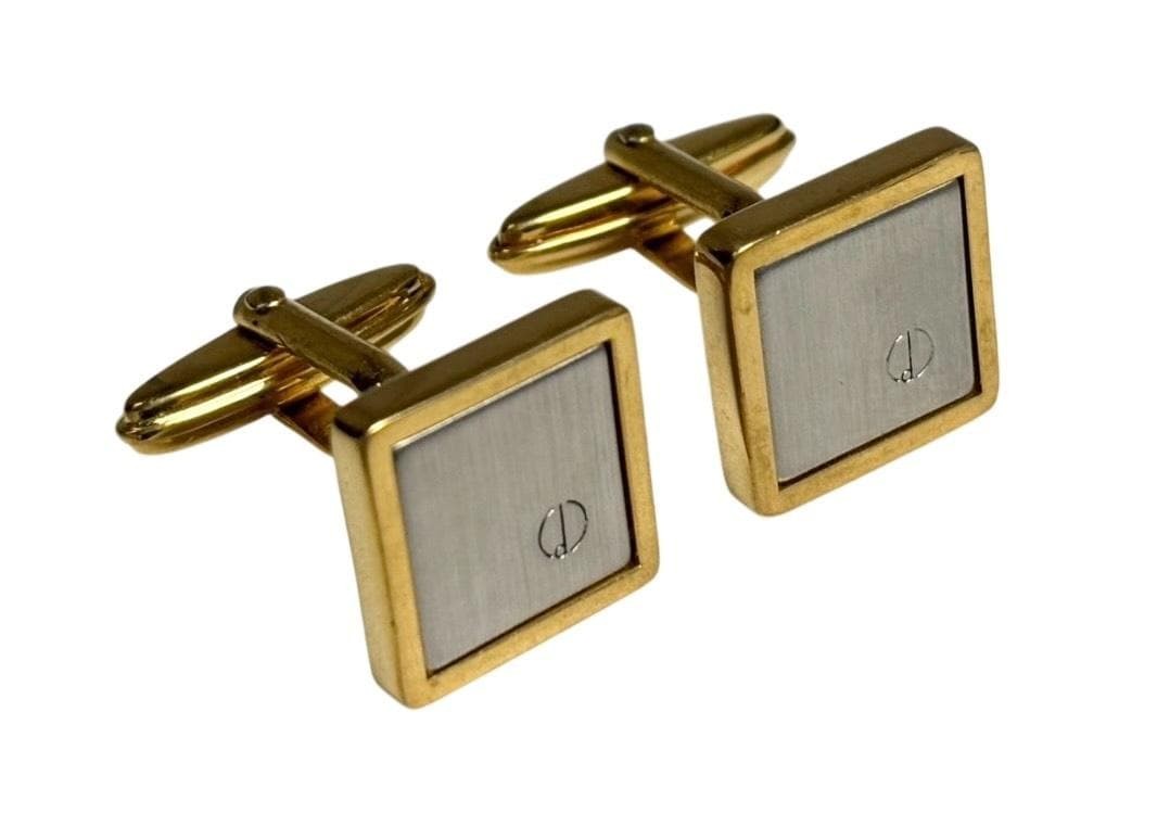 Dunhill Cufflinks Button Squarerectangle Men'S Su… - image 3
