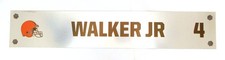 2021 Anthony Walker Jr. Cleveland Browns Player Issued Locker Nameplate #4