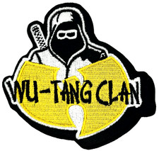 Wu-Tang Clan Hip-Hop Music Embroidered Iron on Patch Applique