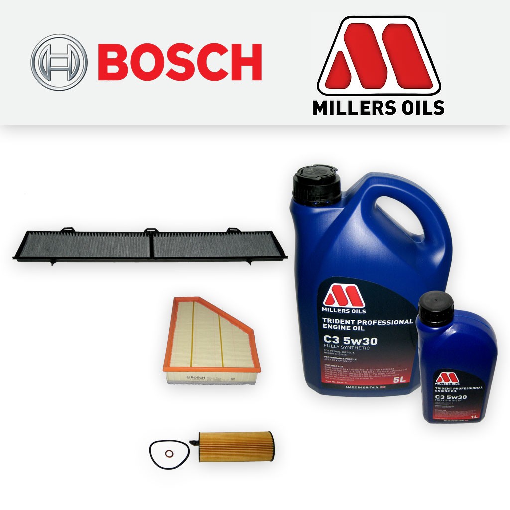 SERVICE KIT for BMW 1 SERIES 116D E81 E87 OIL AIR CABIN FILTERS +OIL (2008-2012)