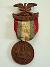 1910 G.A.R. Ohio State Delegate Medal - Col. John Lowe Martyr - Xenia