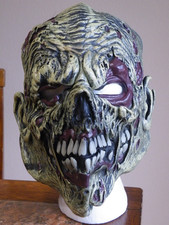ZOMBIE Full FACE Latex MASK Horror HALLOWEEN