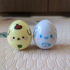 Sanrio Cinnamoroll Pompompurin Okiagari Koboshi Set Unused Toys Gift