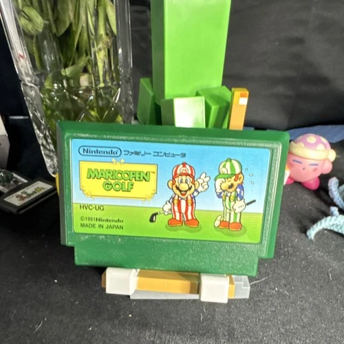 READ Mario Open Golf Nintendo Famicom NTSC-J 1991 Sports Golf Mario Series