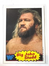 Big John Studd RC: 1985 Topps WWF Rookie Card #12