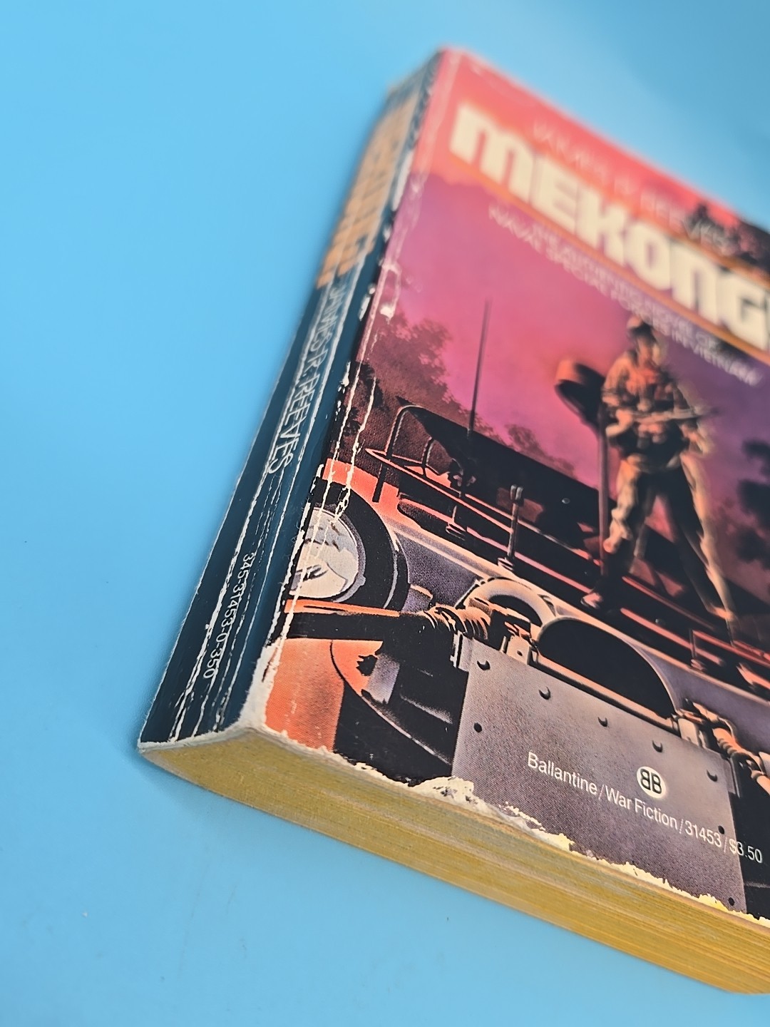 Lot of 8 Vintage Vietnam War Paperback Novels Heath Mekong Dragonfire Victor Six