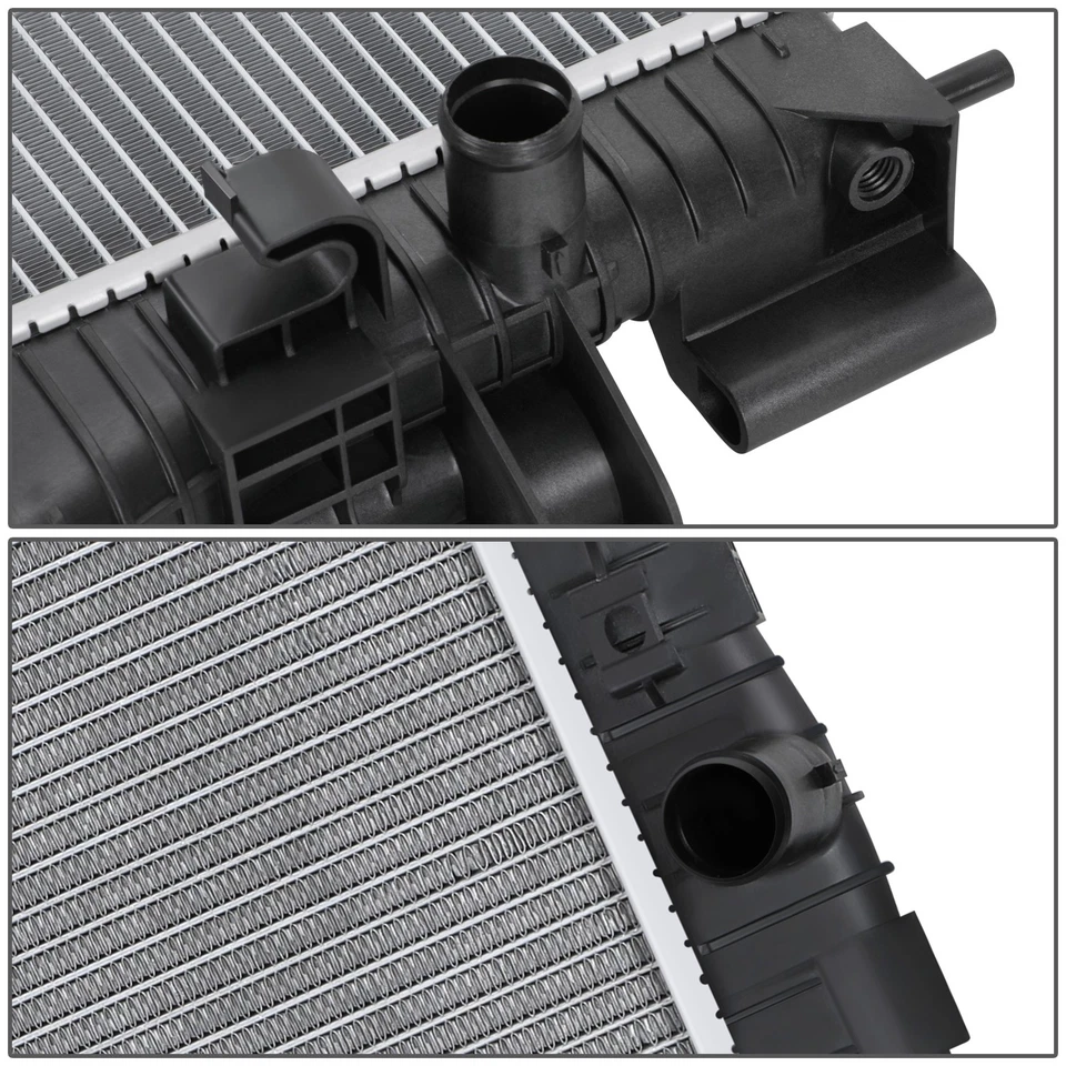 Fit 18-24 Buick Enclave Chevrolet Traverse 3.6L 1 Row Aluminum Radiator DPI13758 - Image 3 of 4